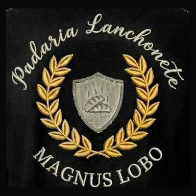 Logo Padaria Lanchonete Magnus Lobo